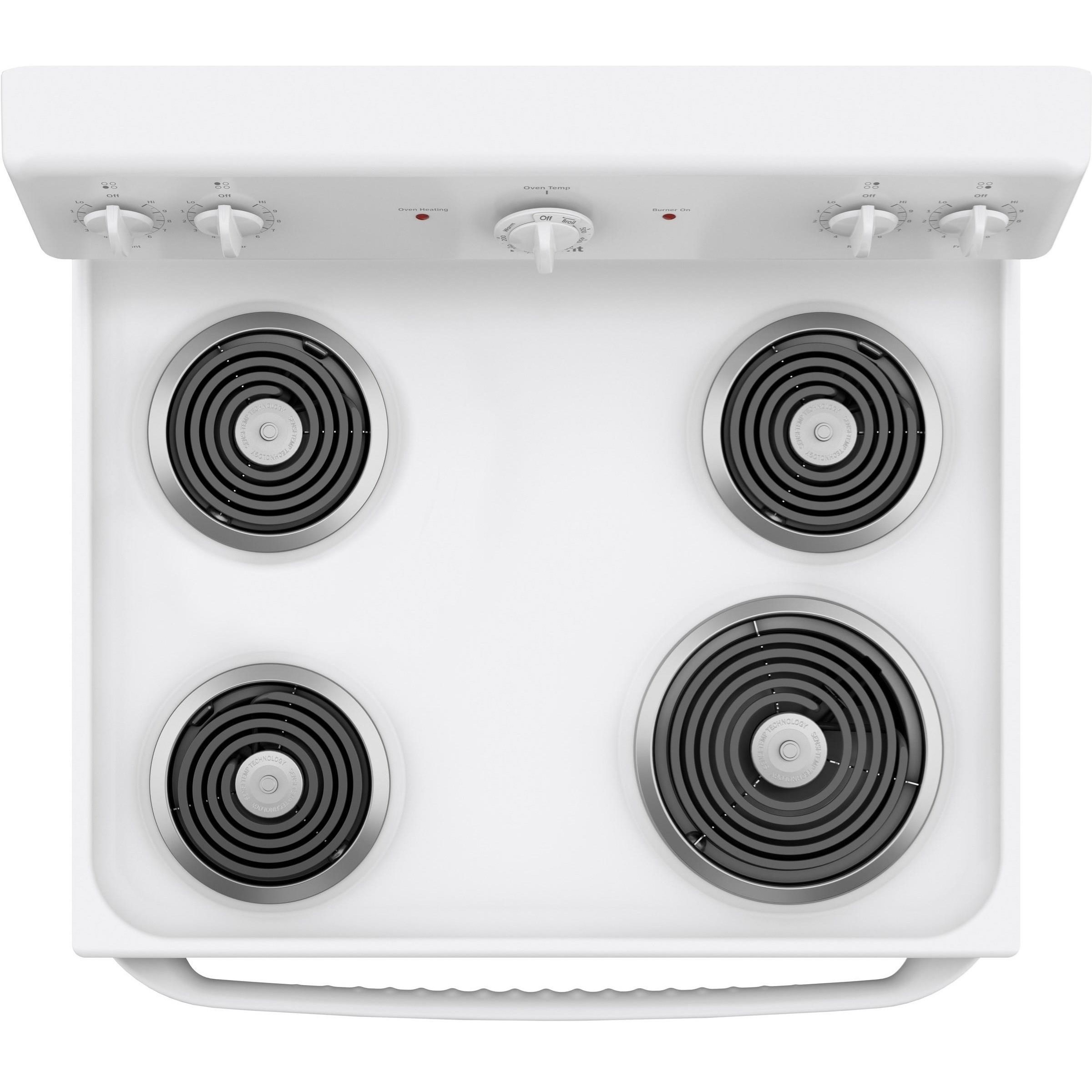 Hotpoint electric deals stove burners